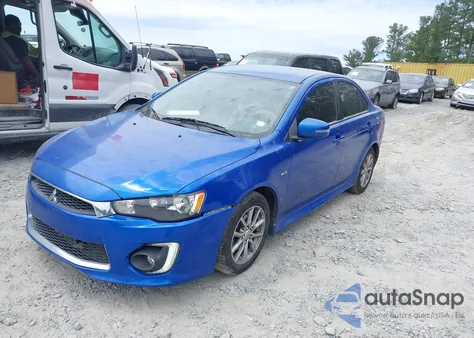 2016 Mitsubishi Lancer Es из США, поврежденный, VIN JA32U2FU7GU001828